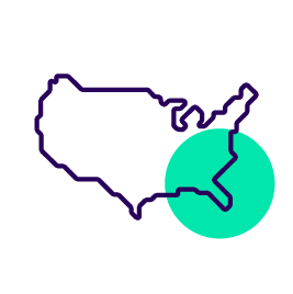 US Map icon